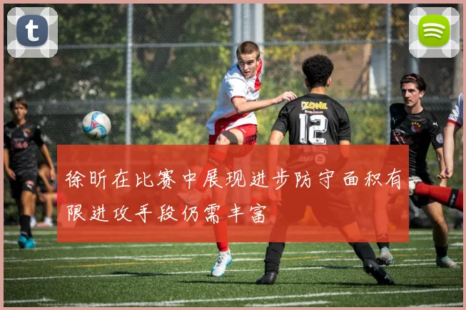 徐昕在比赛中展现进步防守面积有限进攻手段仍需丰富